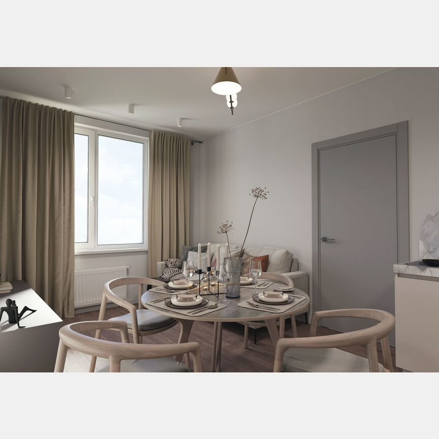 1-к. квартира, 34 м², 7/25 эт.