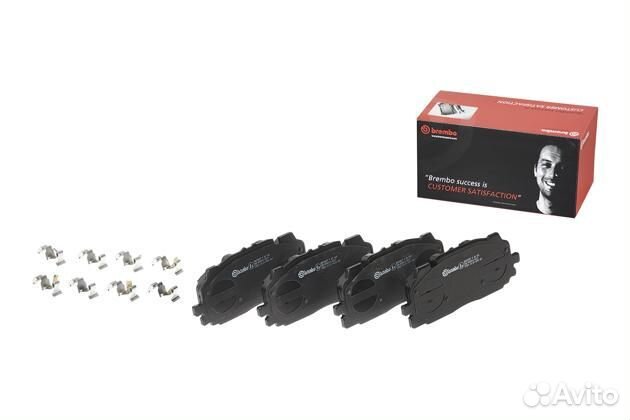 Колодки тормозные дисковые перед