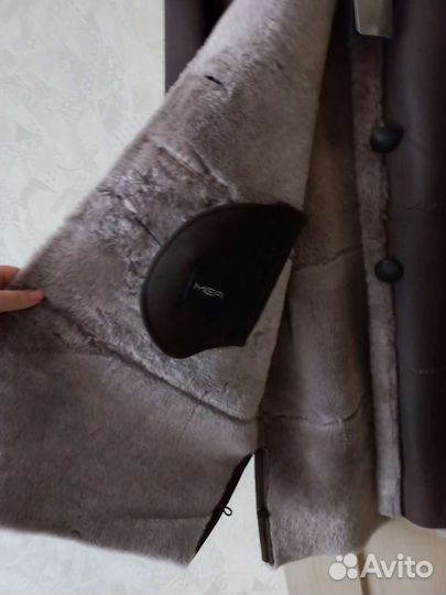 Натуральная кожаная дубленка