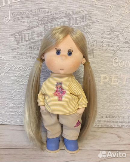 Текстильная интерьерная кукла