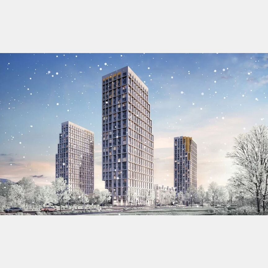 4-к. квартира, 90,3 м², 2/31 эт.