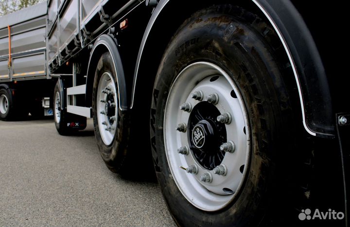 Прицеп зерновоз FOX Trailer Зерновоз-бортовой 3 оси, 2024