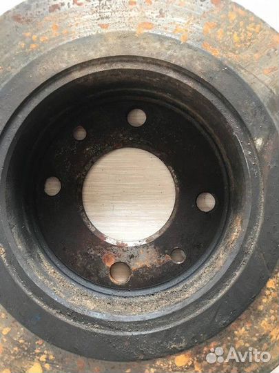 Диск тормозной не вентилируемый диаметр 240