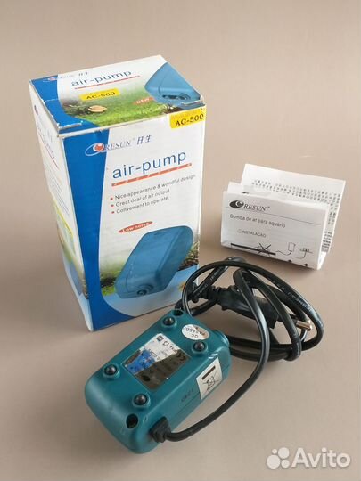 Компрессор воздушный для аквариума