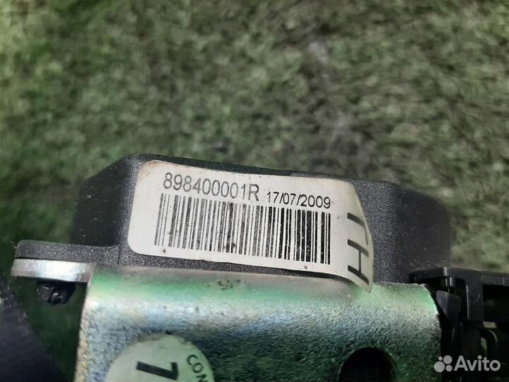 Ремень безопасности задний правый Renault Scenic