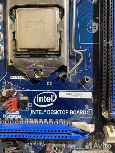 Комплект Intel DH55TC, Xeon X3440, 11 Гб RAM