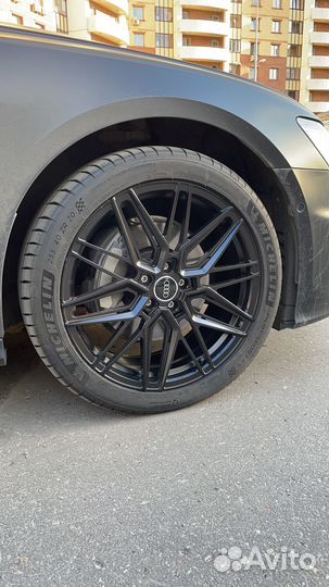 Комплект кованых колес с резиной для Audi A6 R20