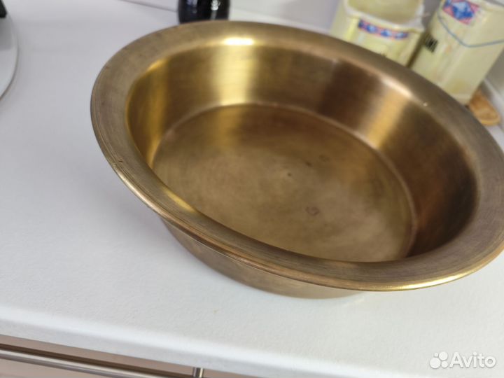 Медный таз для варенья СССР
