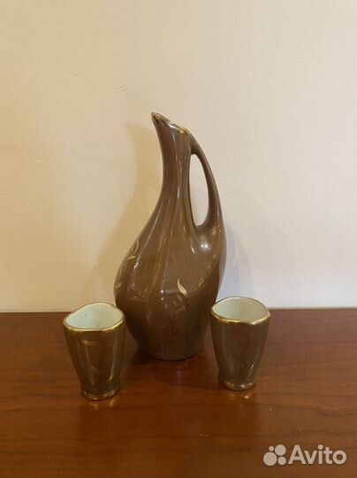 Графин с рюмками ссср. Коньячный набор