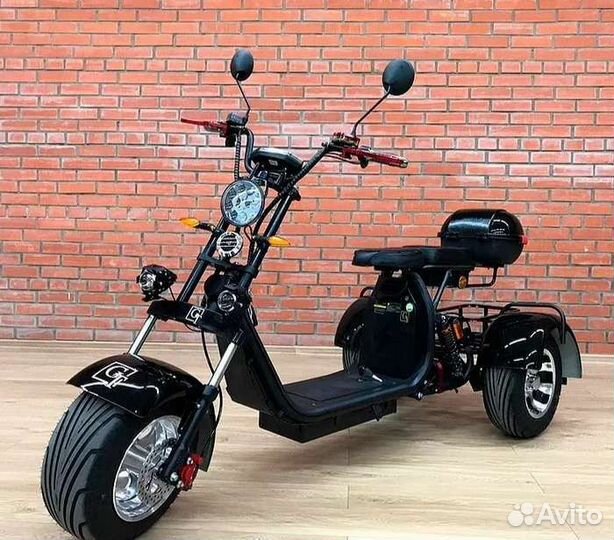 Скутер citycoco электро