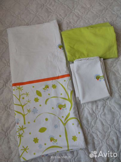 Постельное белье в детскую кроватку икеа