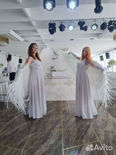 Ангелы/ангелы на свадьбу/встреча гостей