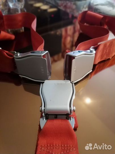 Ремни безопасности авиакомпании aeroflot