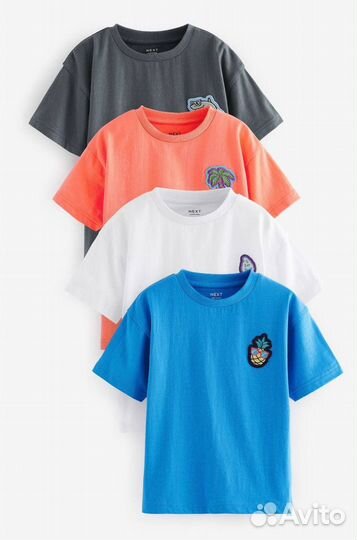 Футболка новая next 68-122 см