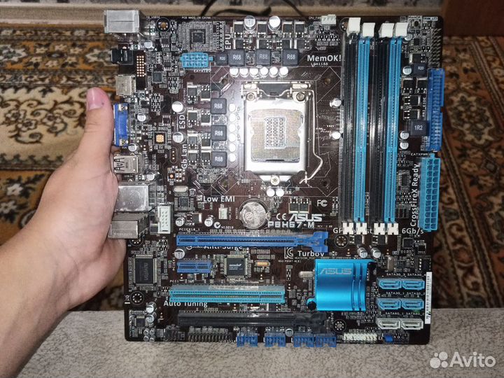 Материнская плата 1155