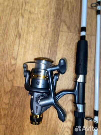 Спиннинг в сборе крокодил 210 240