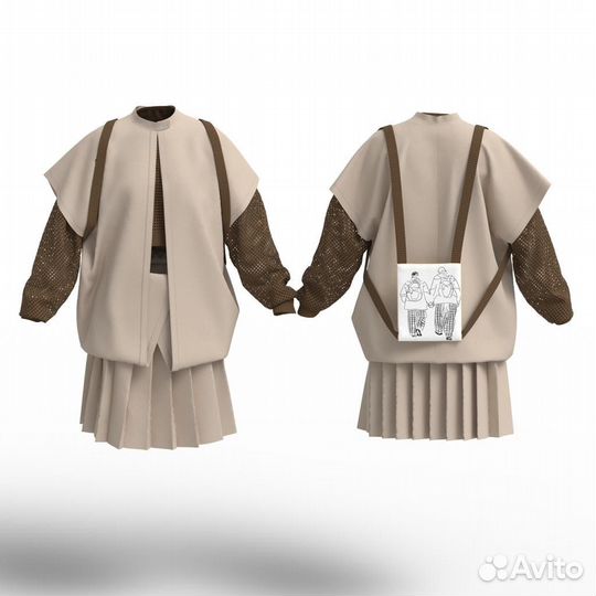 Моделирование одежды clo3d,проверка лекал