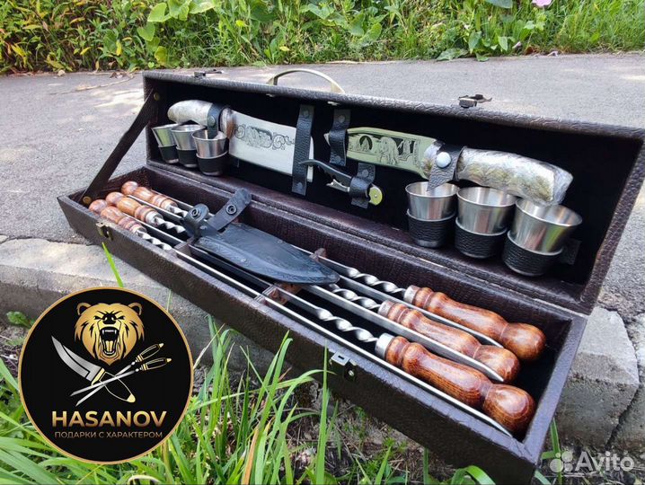 Шашлычный подарочный набор
