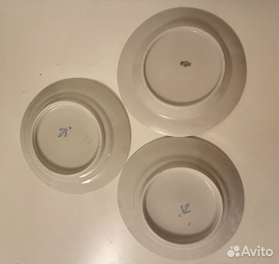 Тарелка Птичка, Букет, СССР