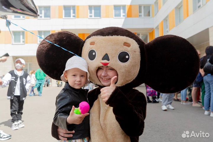 Аниматоры на праздник, Чебурашка, Крокодил Гена