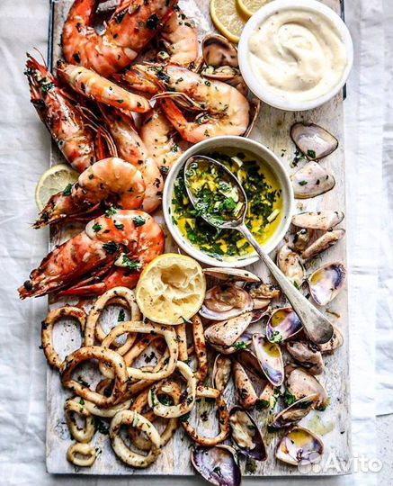 Устрица.Краб.Рак.Лобстер.Мидии.Моллюск.Креветка.Ёж