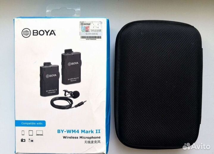 Беспроводной микрофон boya система BY-WP4 mark II