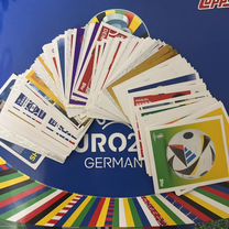 Футбольные наклейки euro Topps 2024