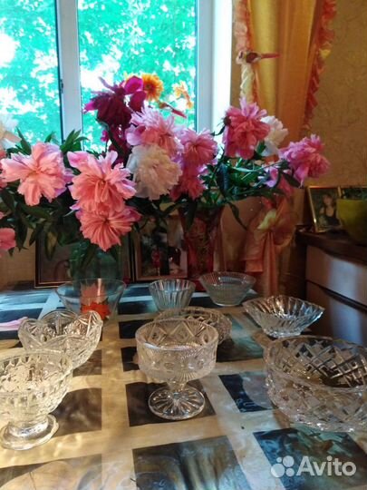 Хрусталь разный. СССР