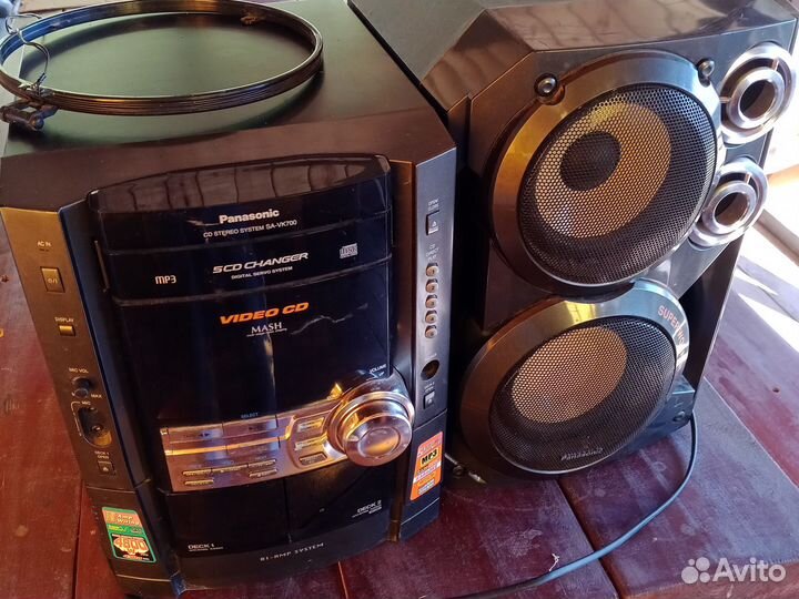 Музыкальный центр panasonic sa vk 700