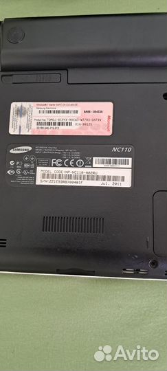 Нетбук samsung nc110