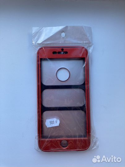 Чехол на iPhone 7/8 plus двусторонний