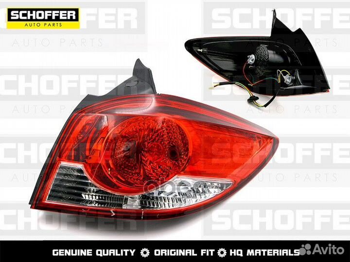 Фонарь задний правый Chevrolet Cruze 5D (2009-н