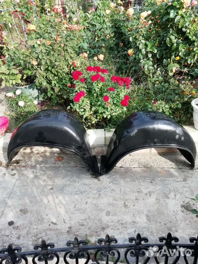 Комплект защиты/локеры задних арок на Ваз 2101-07