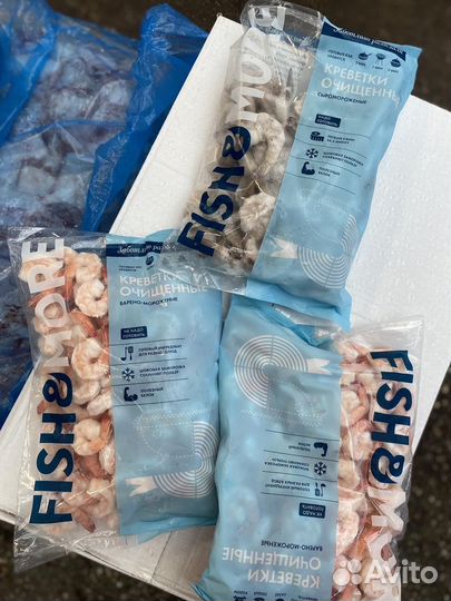 Креветки очищенные