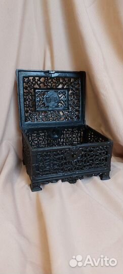 Шкатулка каслинское литье чугун