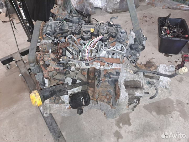 Двигатель k9k 636 renault рено