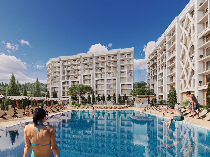 Апартаменты-студия, 85,9 м², 3/8 эт.
