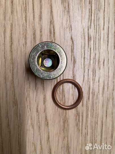 Пробка слива картера резьбовая масляная