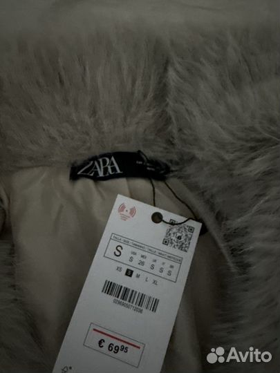 Шуба zara