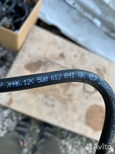 Трубка вакуумная Skoda Octavia A7 1.4 chp