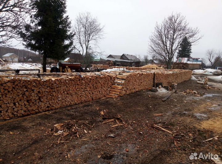 Дрова колотые