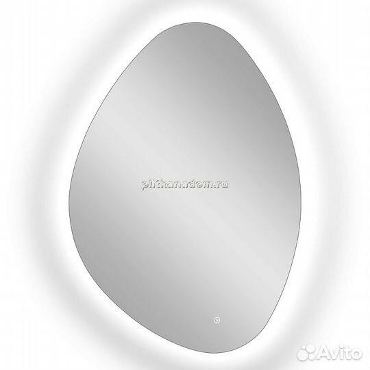 Зеркало Континент Alma LED 700x1000 с подсветкой с сенсорным выключателем злп613