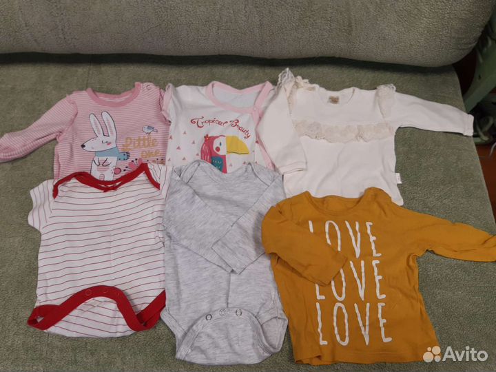 Вещи пакетом на девочку