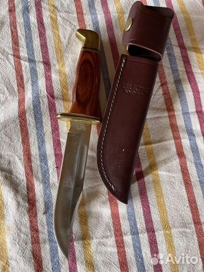 Культовый Нож охотничий Buck сталь премиум