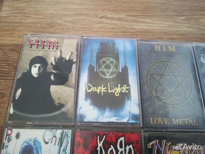 Зарубежный рок - аудио кассеты