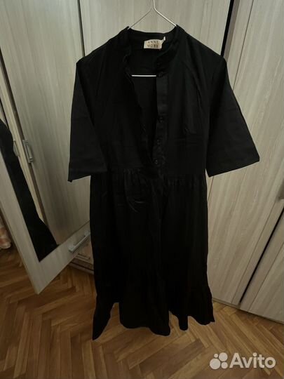 Платье женское черное