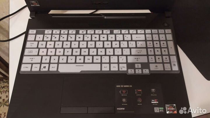 Силиконовый чехол для клавиатуру Asus tuf gaming