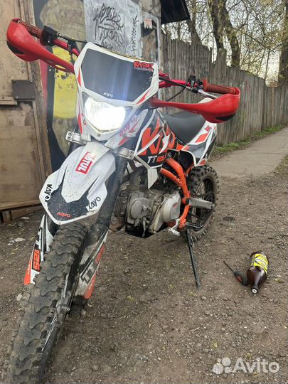 Питбайк kayo basic tt 125 em