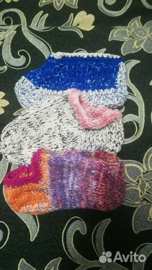 Вязанные следки