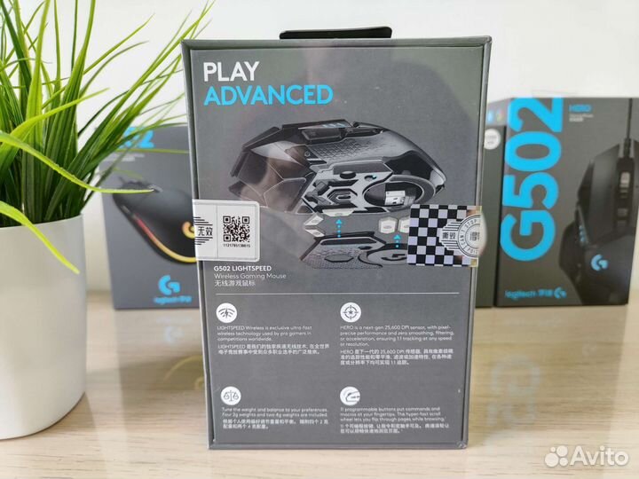 Игровая мышь Logitech G502 lightspeed Оригинал